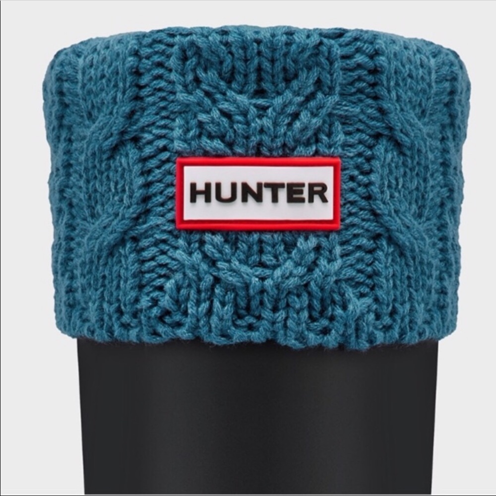 Hunter rain boots & hunter socks
